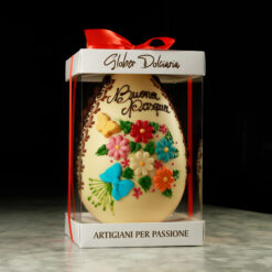UOVO DECORATO 550G BIANCO