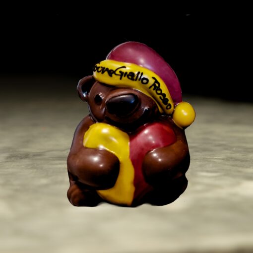 TEDDY BEAR GIALLO ROSSO - immagine 2