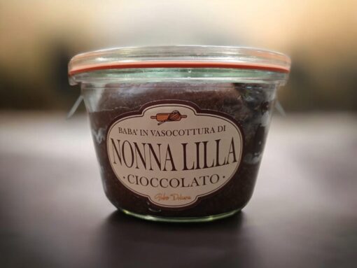 BABA' IN VASOCOTTURA AL CIOCCOLATO di Nonna Lilla